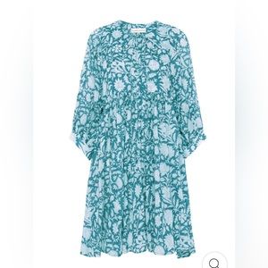 Kyra mini dress Daughters of India size Small Blue